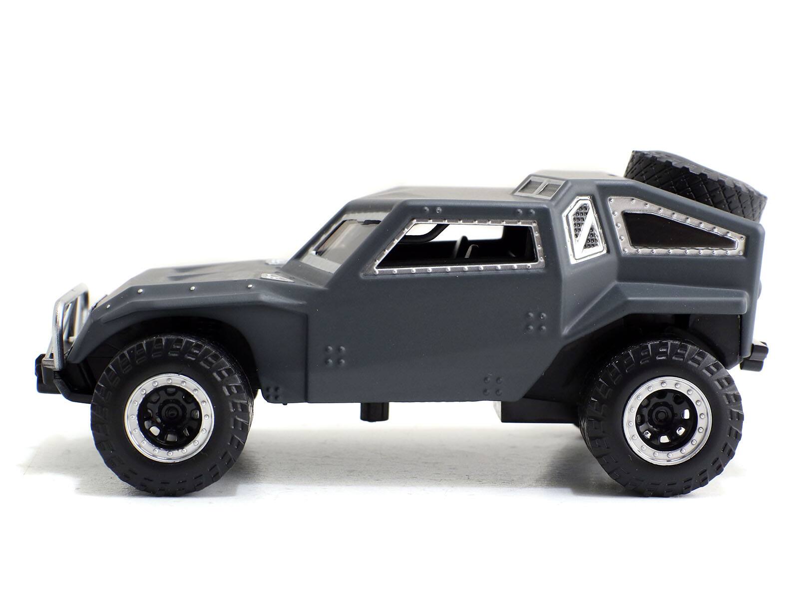 Angle. Jada - Deckard's Fast Attack Buggy Gray "Fast & Furious 7" Movie 1/32 Diecast Model Car by Jada - Gray.