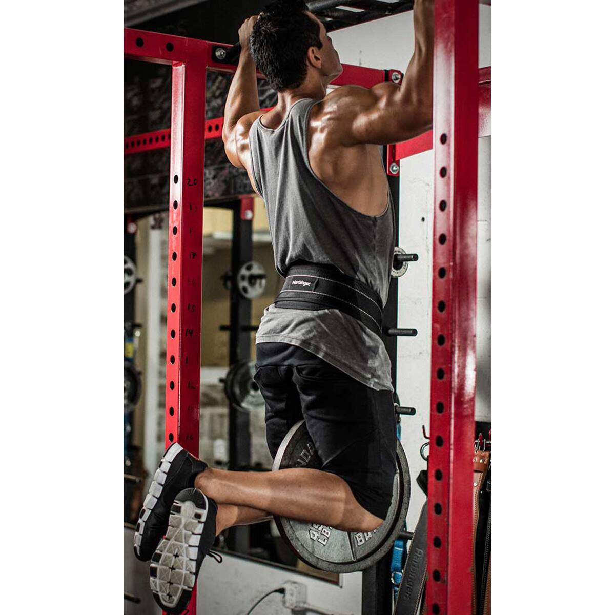 Alt View 3. Harbinger - Harbinger Polypro Dip Belt - Black - Black.