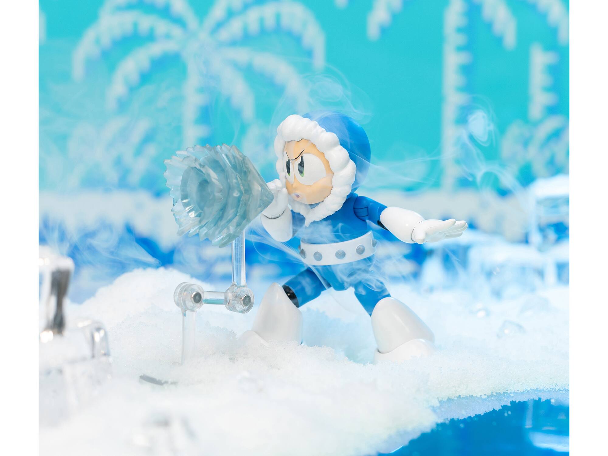 Alt View 4. Jada Toys - Jada Toys - Mega Man - Ice Man 4.5" Action Figure   - Collectibles - Multicolor.
