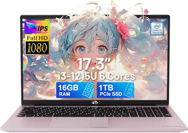 IPS SUPER CLEAR
Full HD 1080
17.3"
i3-1215U 6 Cores
16GB RAM
1TB PCIe SSD
intel CORE i3 6 cores 12th Gen
