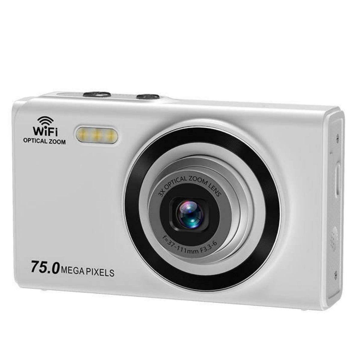 WiFi OPTICAL ZOOM  
75.0 MEGA PIXELS  
OPTICAL ZOOM 3X LENS f=37-111mm F3.3-6