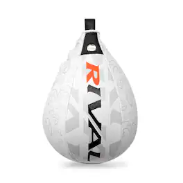 RIVAL - Boxing 8" x 5" Speed Bag - White