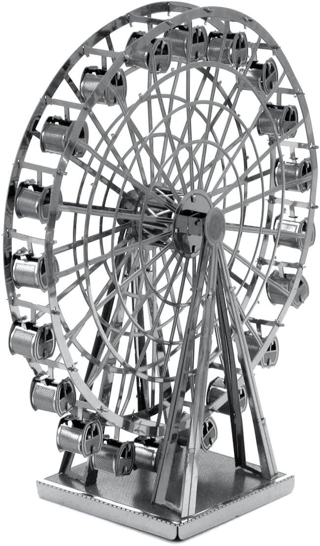 Metal Earth Ferris Wheel 3D Metal Model Kit Fascinations Silver MMS044 ...