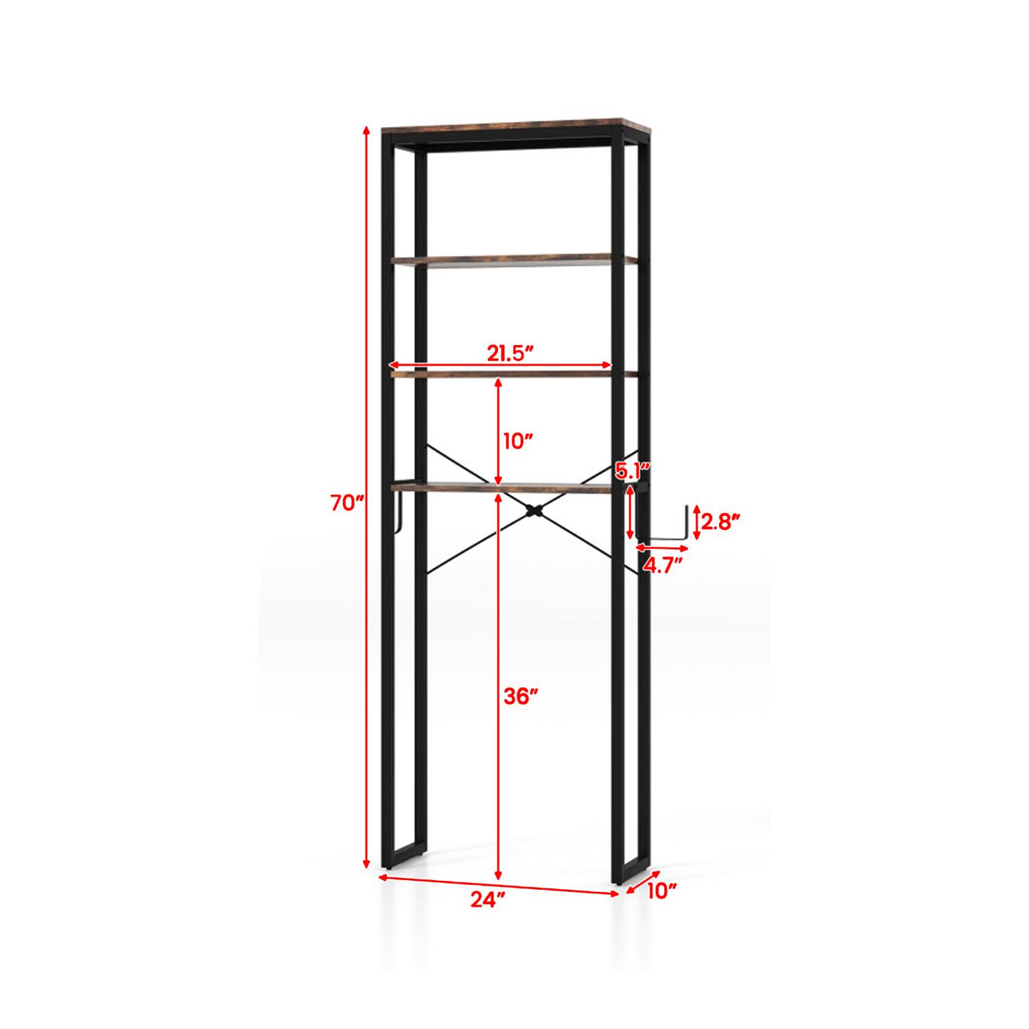 21.5" 70" 10" 5.1" 2.8" 4.7" 36" 24" 10"