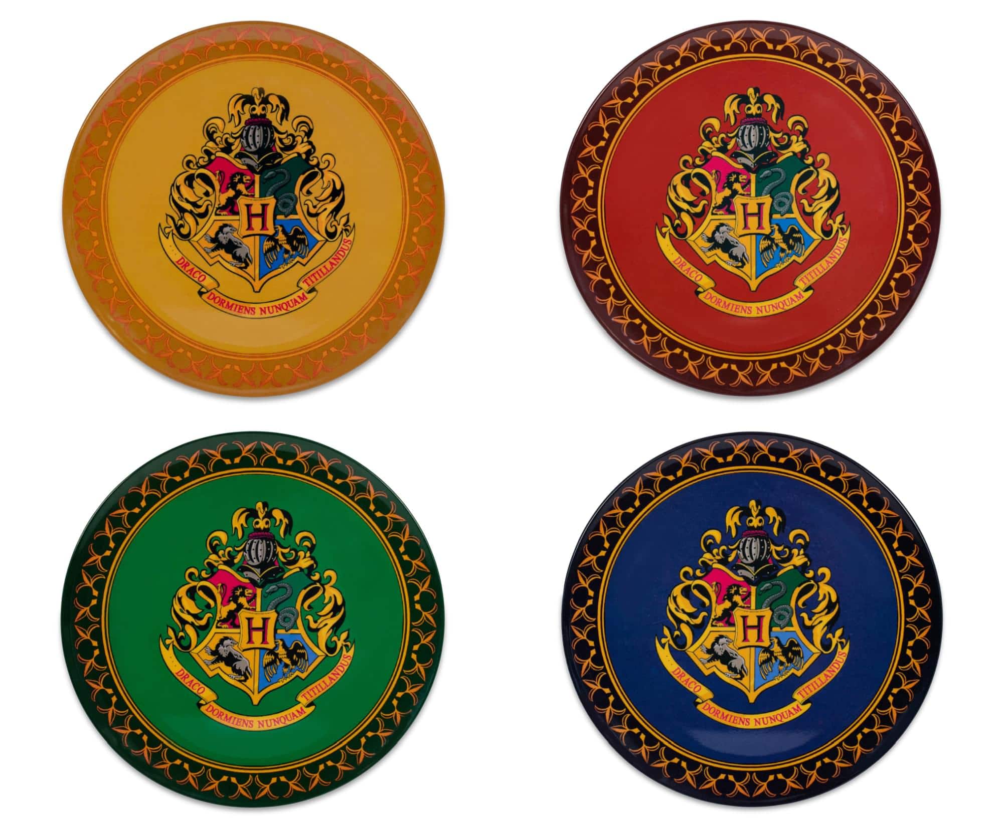 Silver Buffalo - Harry Potter House Crests Melamine Dinner Plates | Set of 4 - Blue price history on PriceWatchPro