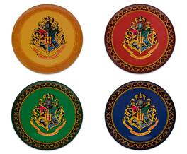 Silver Buffalo - Harry Potter House Crests Melamine Dinner Plates | Set of 4 - Blue