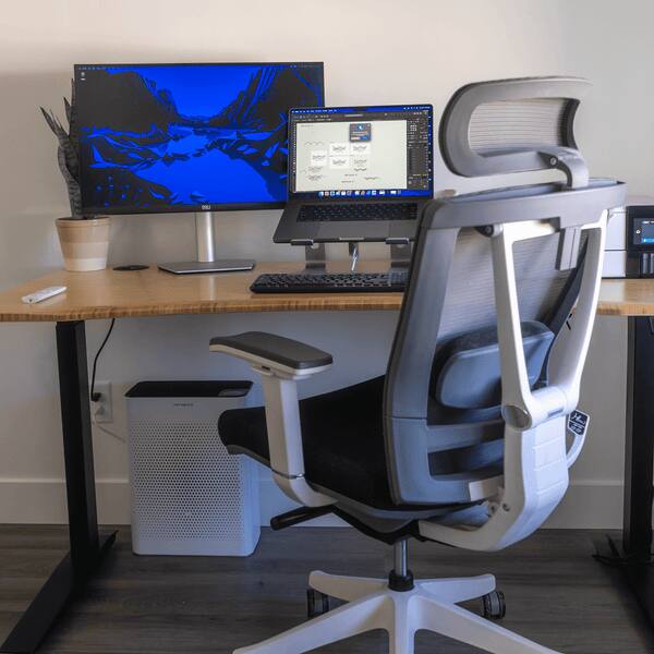 Alt View 3. Verapure - VP-120-WI Wifi Air Purifier - White.