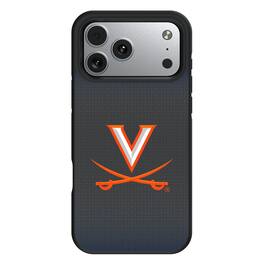 Keyscaper - NCAA - Virginia Cavaliers Bump Case with 8.2ft Drop Protection - 13 Pro Max - Black