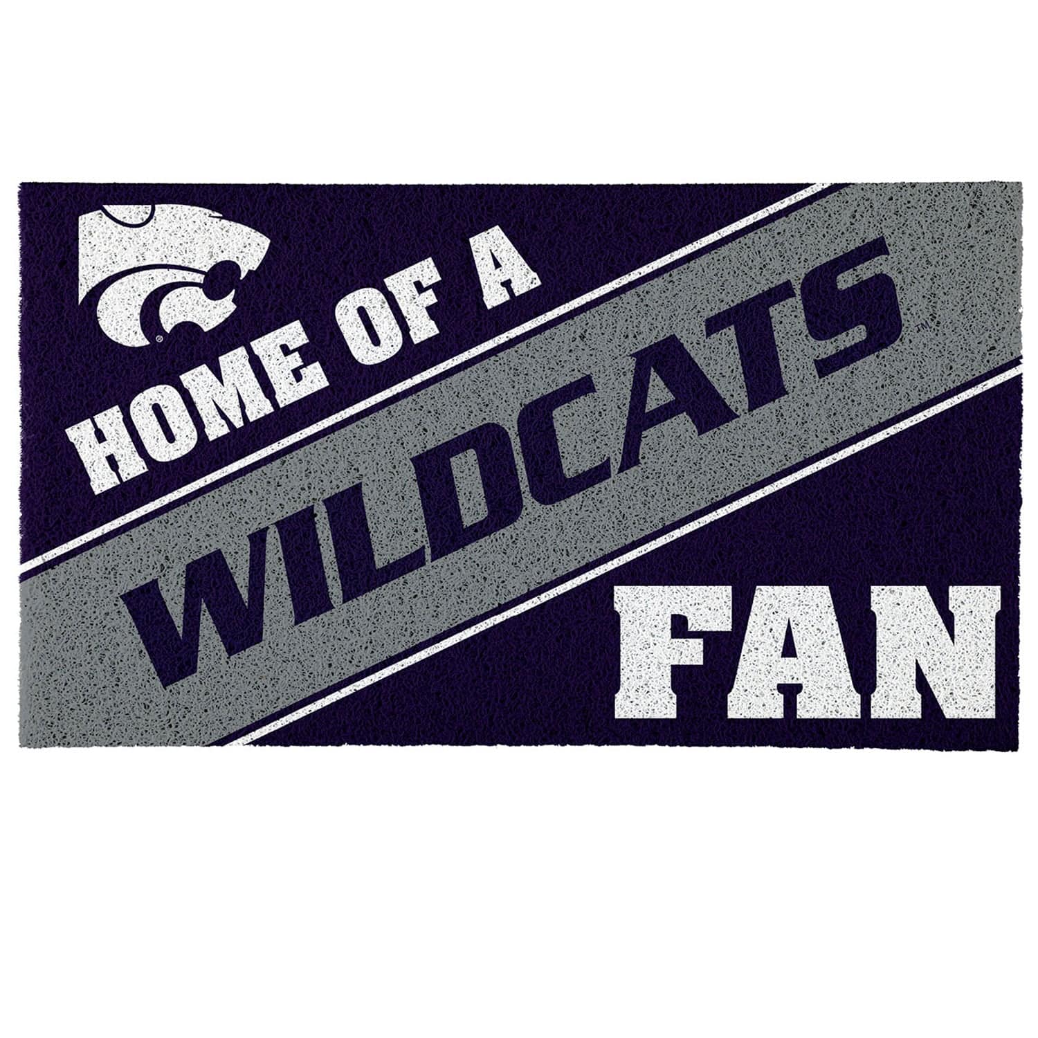 Evergreen Enterprises - Kansas State Wildcats 16" x 28" Coir Logo Doormat - Multicolor