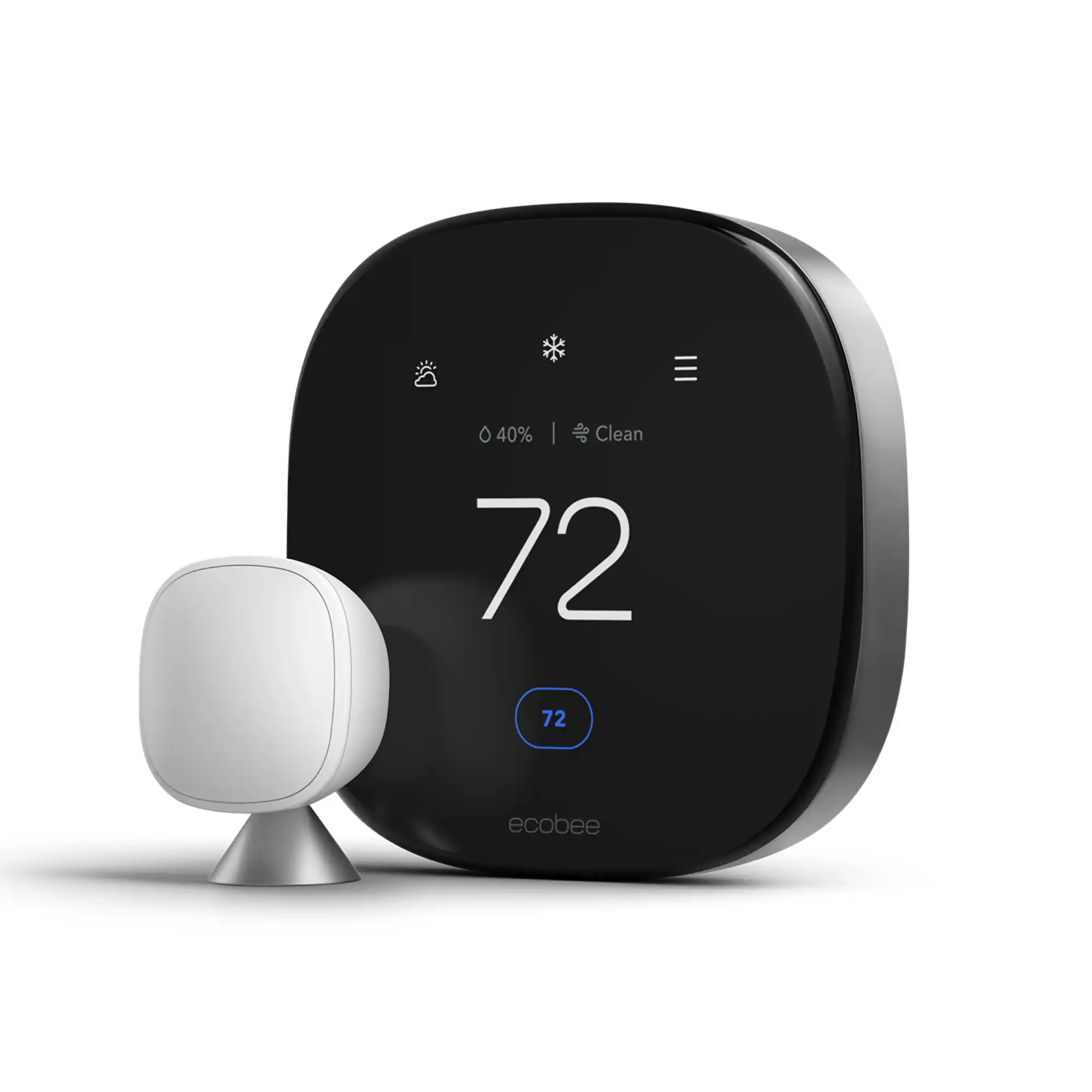40% | Clean  
72  
ecobee