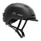 Front. LIVALL - C21 eBike/eScooter Helmet certified up to 28 MPH with Smart Lighting &  Fall Detection with SOS Alert - Black.