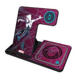 Keyscaper - Marvel MechLine 3 in 1 Charging Station - Spider-Gwen