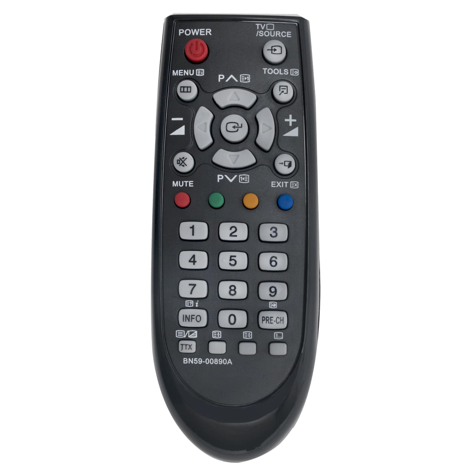 VINABTY - New BN59-00890A Replaced Remote Fits for Samsung TV WS28A114 CW29K84 CZ29A6 CW29A114 WS28M064 WS28V55 CW28V055 CW29M64 - Black