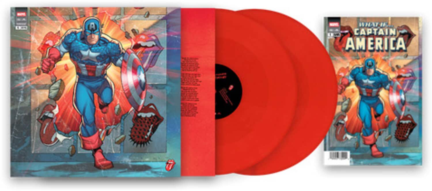 The Rolling Stones - Foreign Tongues + Marvel Comic Book - CAPTAIN AMERICA   - VINYL LP price history on PriceWatchPro