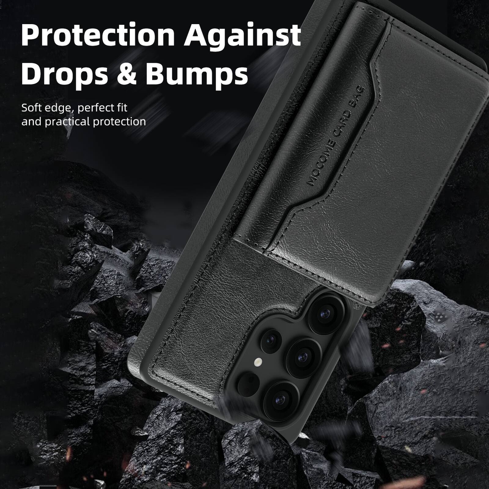 Protection Against Drops & Bumps  
Soft edge, perfect fit and practical protection