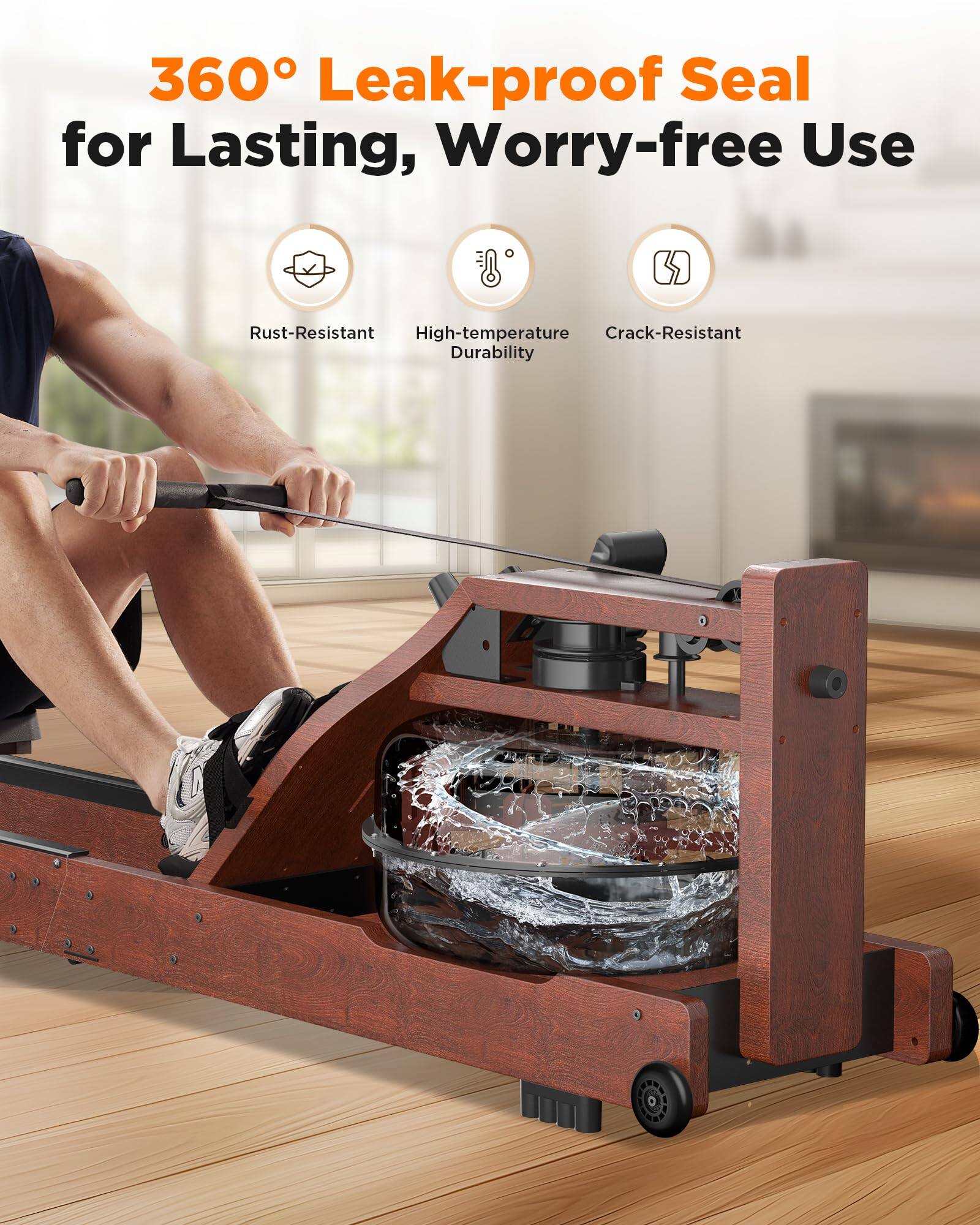 360° Leak-proof Seal for Lasting, Worry-free Use

- Rust-Resistant
- High-temperature Durability
- Crack-Resistant