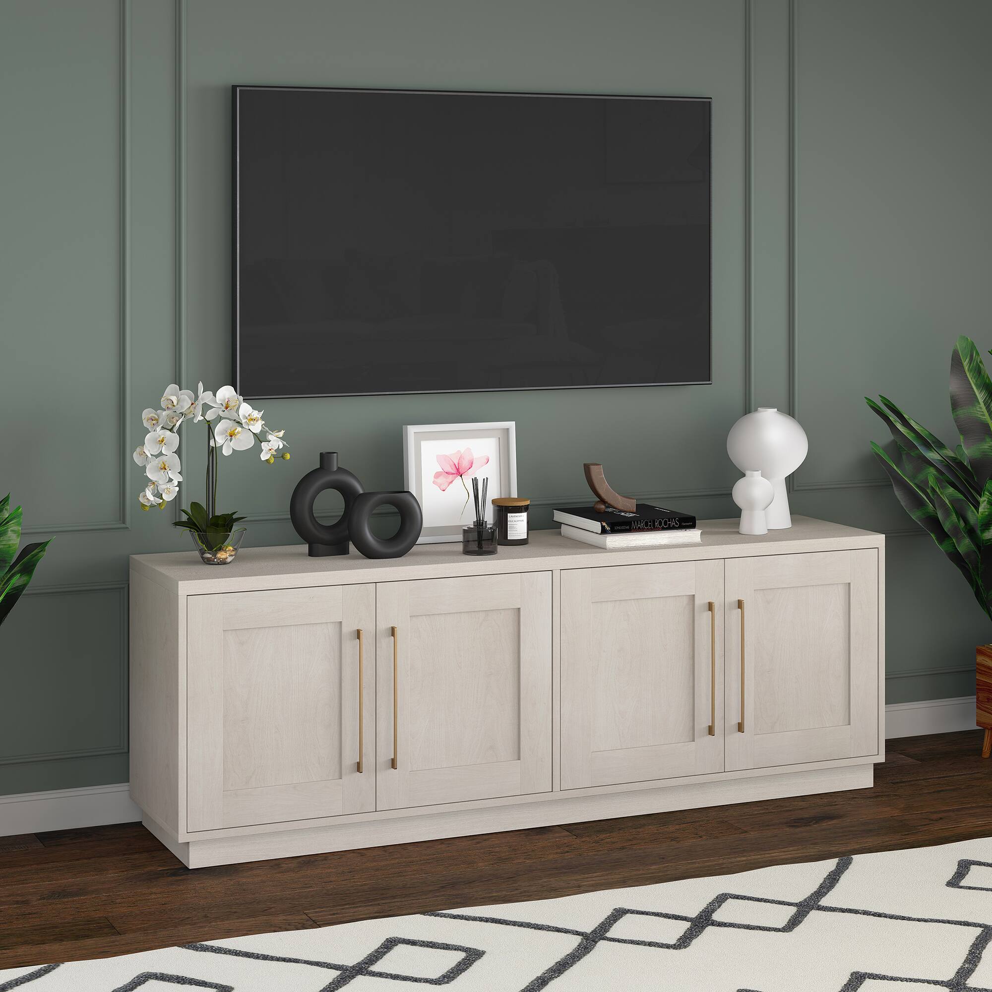 Alt View 35. Camden&Wells - Tillman TV Stand for Most TVs up to 75" - Alder White.