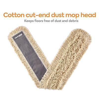 Cotton cut-end dust mop head  
Keeps floors free of dust and debris