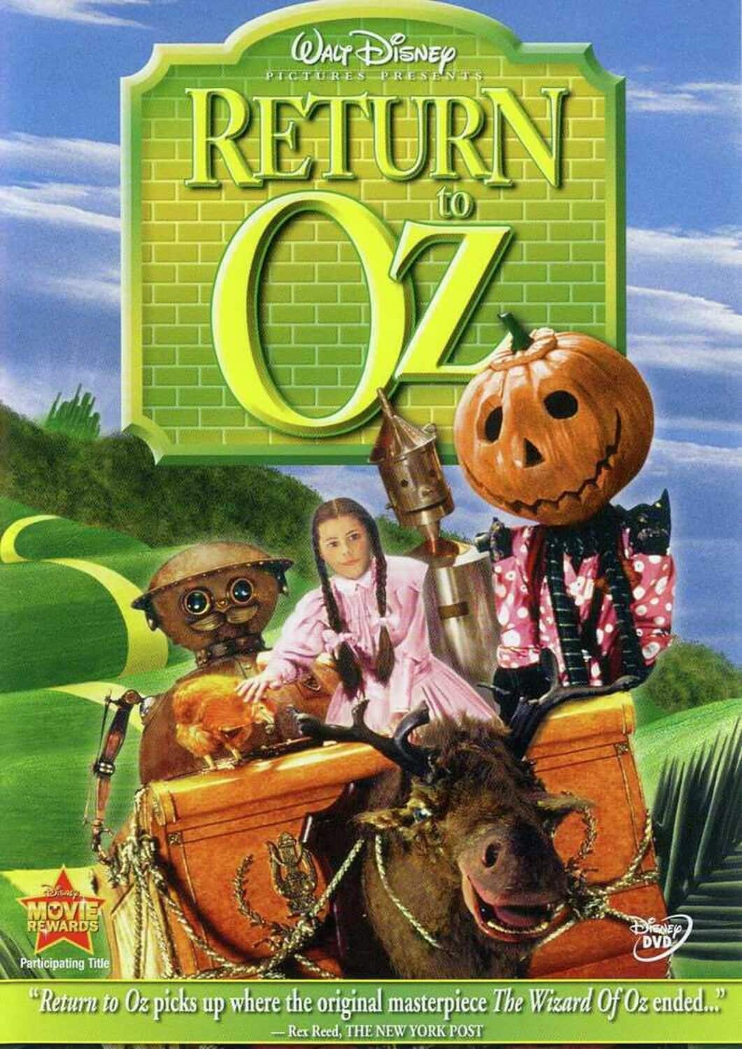Front. Return to Oz   - DVD.