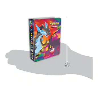 pokemon mini binder with cards TopDeck | Holds 200+ | 4 Pocket Trading Cards Album | Long Term Storage Binder | Side Load Sleeves | Pokemon/MTG/Yugioh/TCG Folder Sports cards Pokemon ME2 Mega Evolution Phantasmal