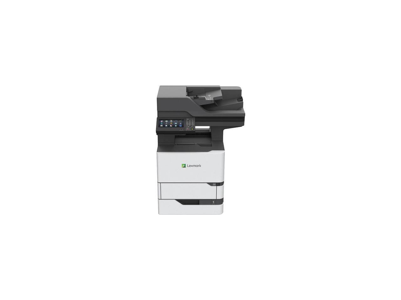 Alt View 1. Lexmark - Lexmark MX721ade Multifunction Monochrome Duplex Laser Printer - Monochrome.