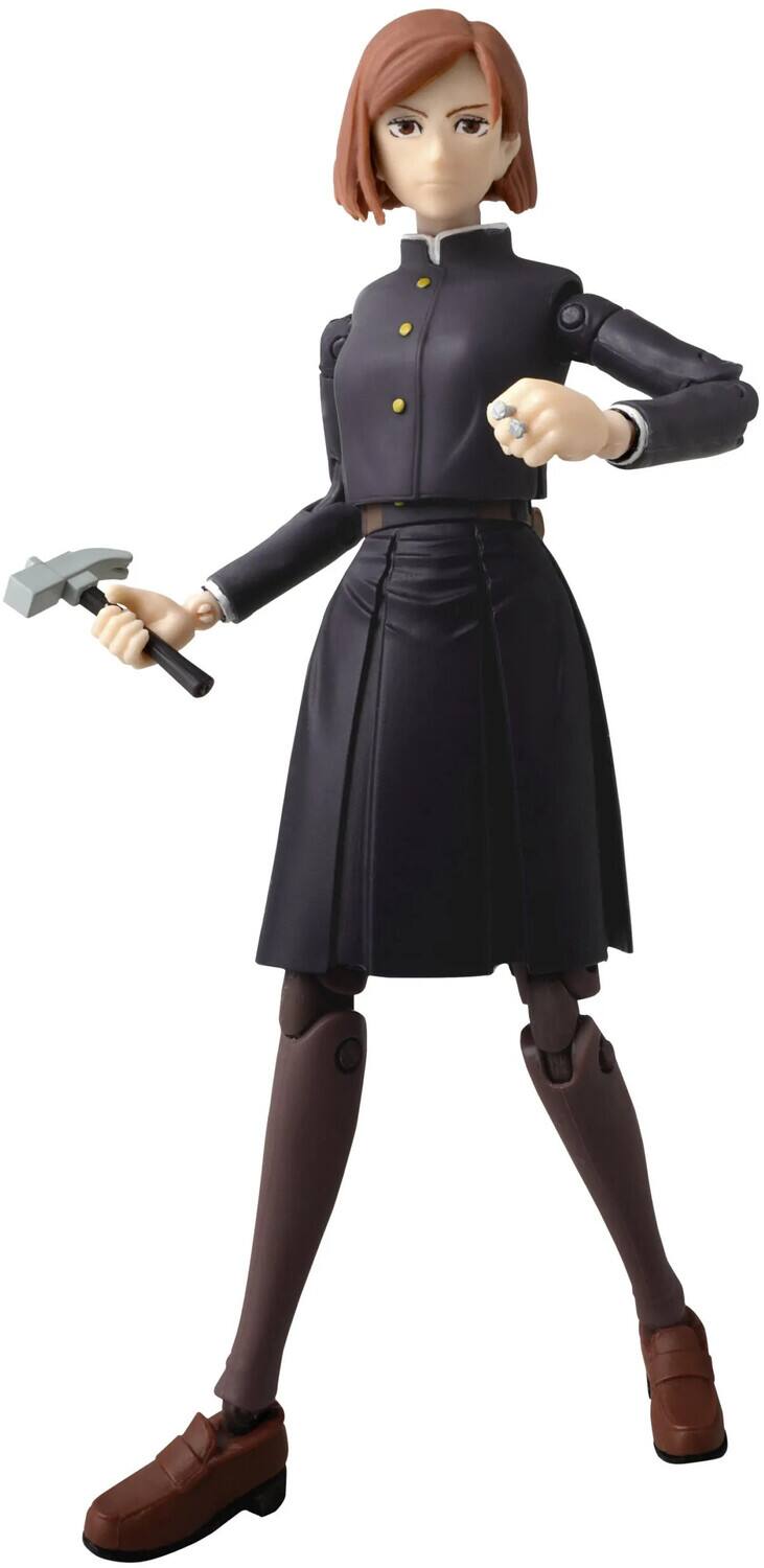 Alt View 2. Bandai - Bandai Namco - Jujutsu Kaisen - Anime Heroes - Nobara Kugisaki Action Figure   - COLLECTIBLES - Multicolor.