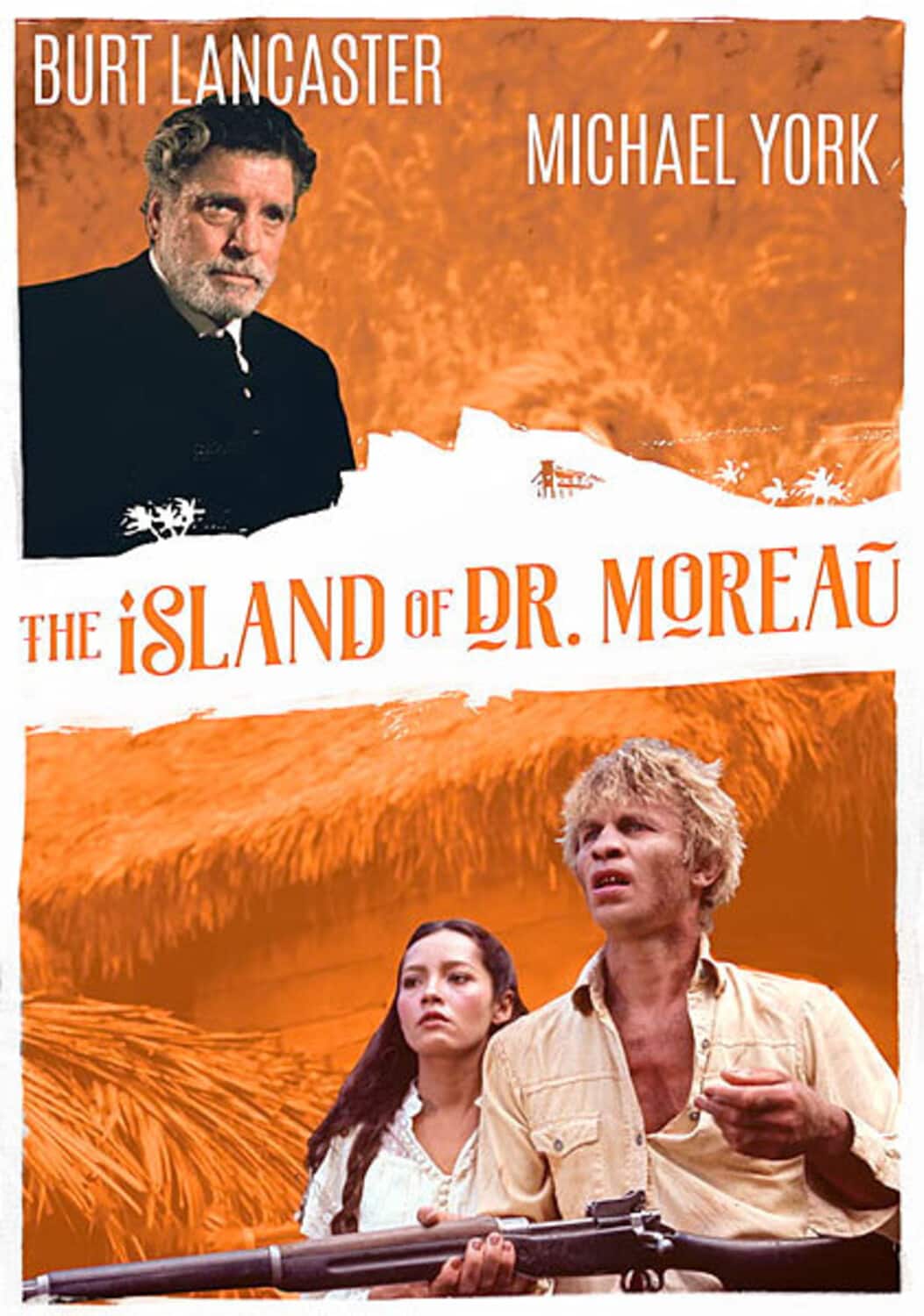 Front. The Island of Dr. Moreau   - DVD.