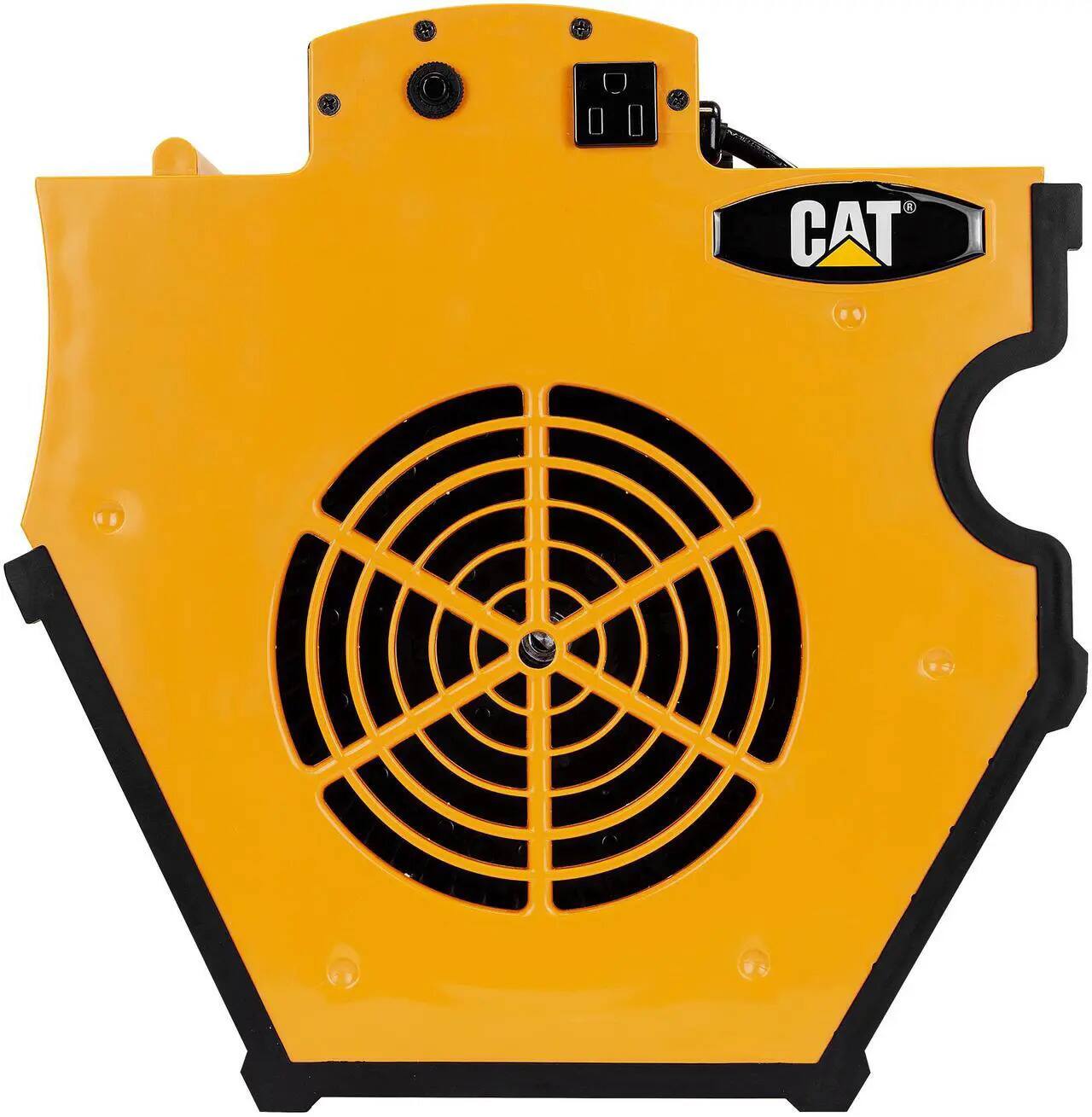 Alt View 5. Caterpillar - Caterpillar® CF-B1200-YW Fan, 1200 CFM, 4 Speed, Dual Ball Bearing, GFCI, 2 Outlets.