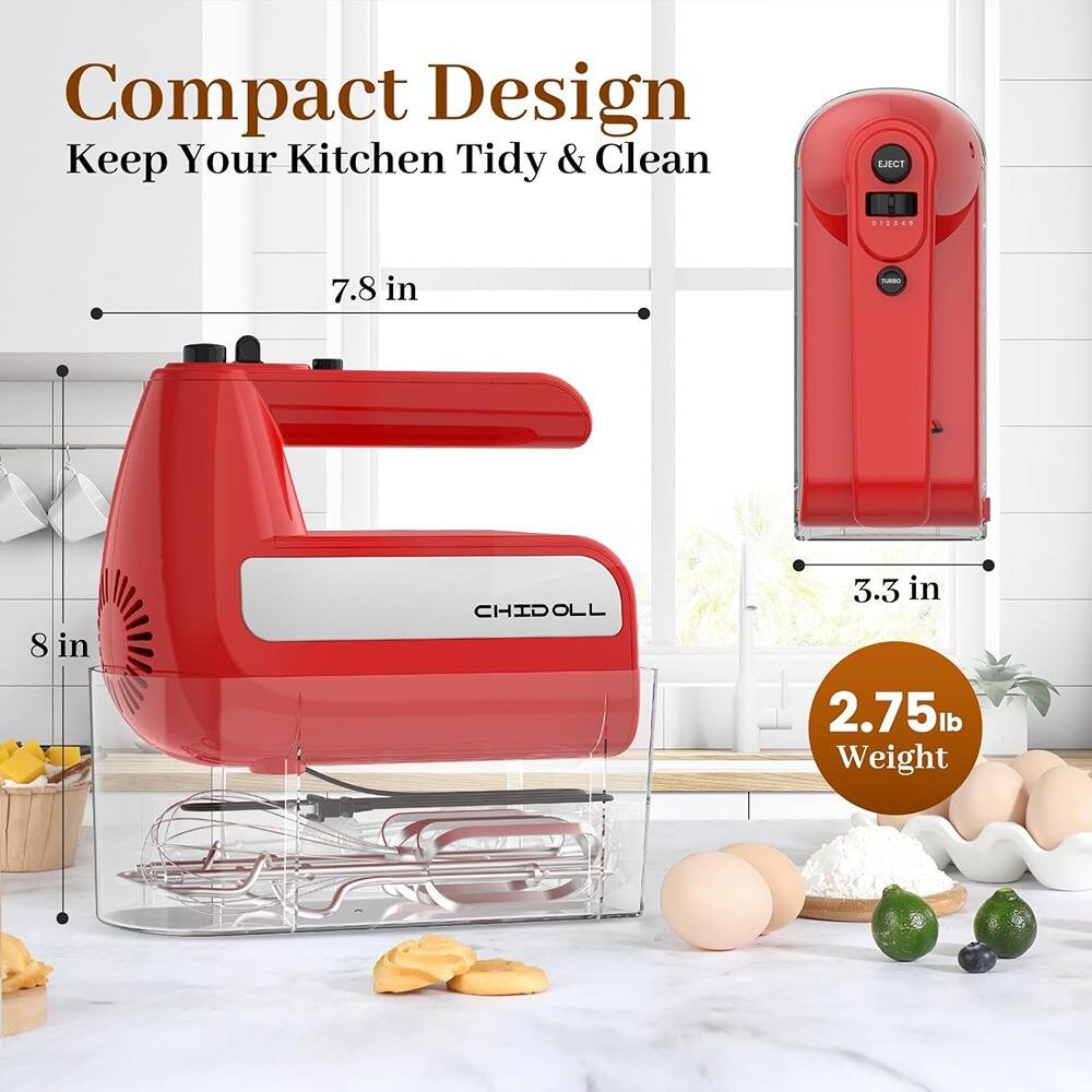 Compact Design  
Keep Your Kitchen Tidy & Clean  

7.8 in  
8 in  
3.3 in  

2.75 lb Weight