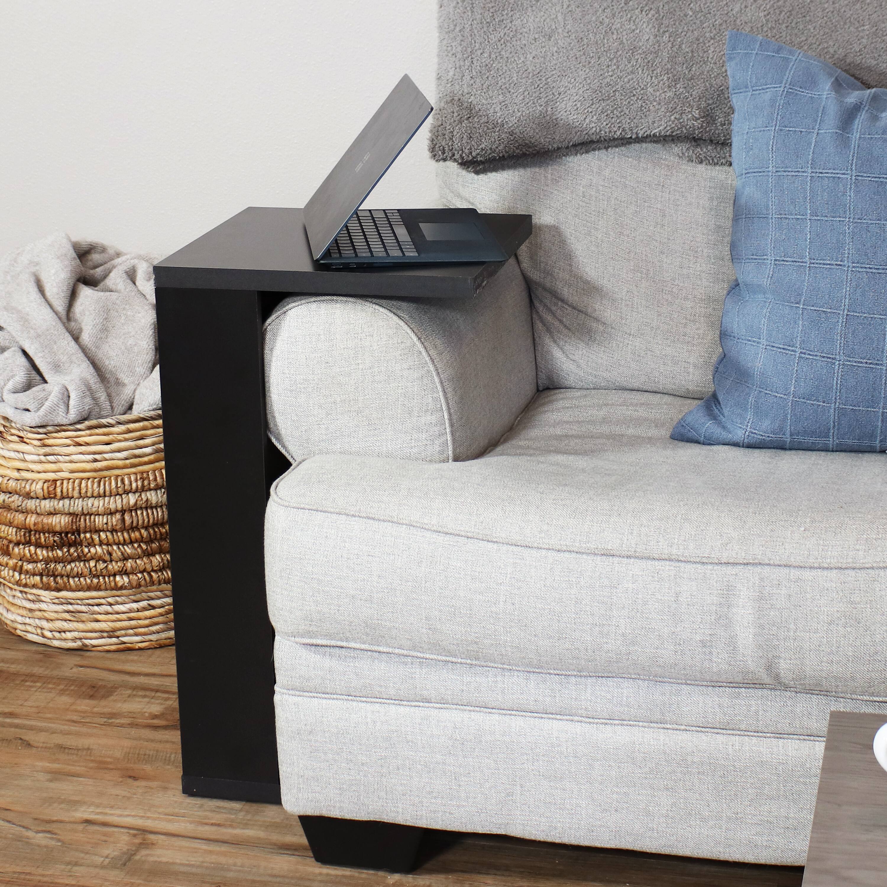 Alt View 5. Sunnydaze - 2-in-1 Multi-Use Accent Side Table - Black.