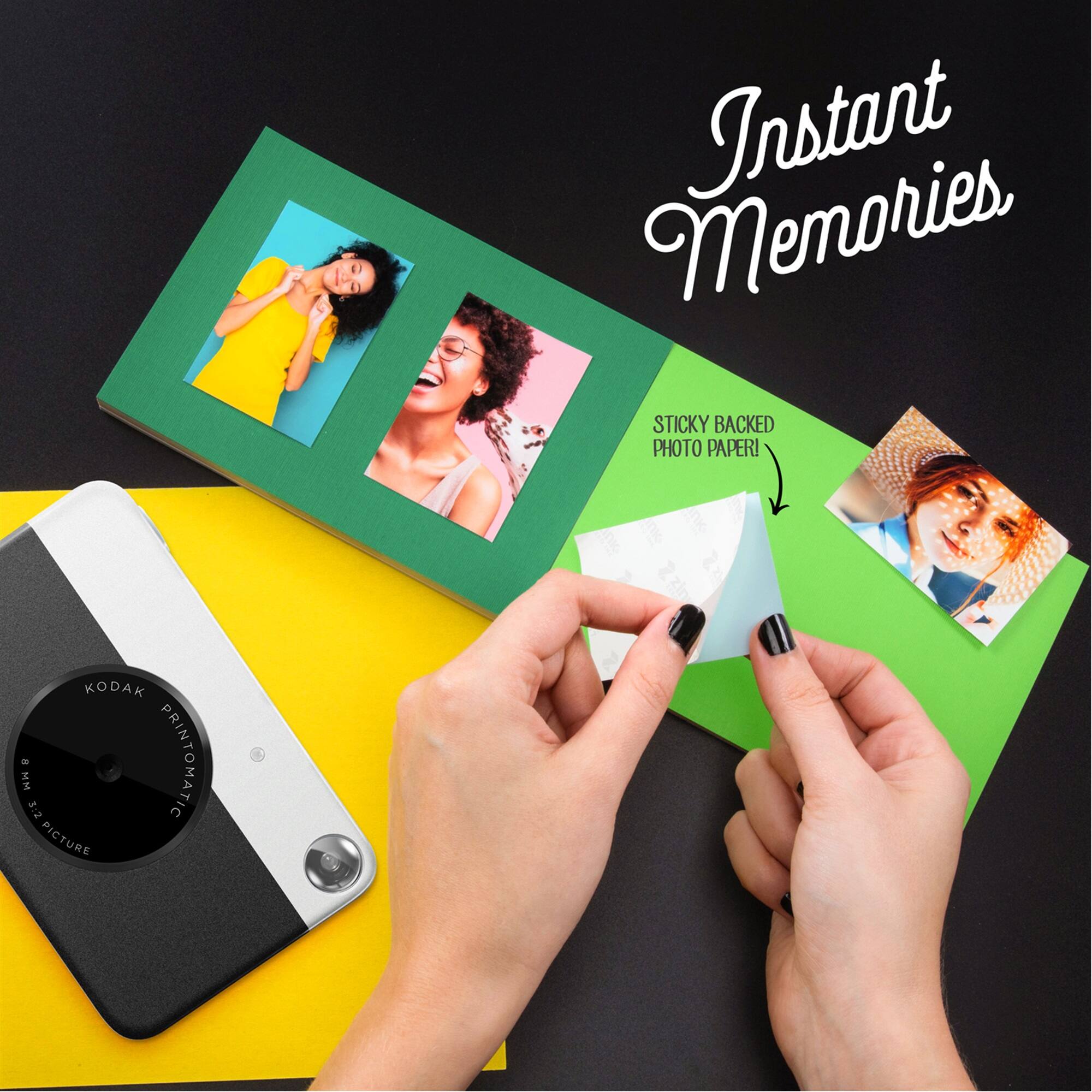 Instant Memories: Sticky Backed Photo Paper!