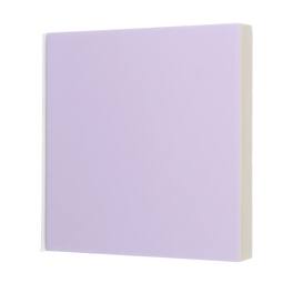 Unique Bargains - 5x5 Inch Hardcover Pocket Watercolor Sketchbook, 50/100pg 230GSM Blank Travel Journal for Drawing & Painting - Purple