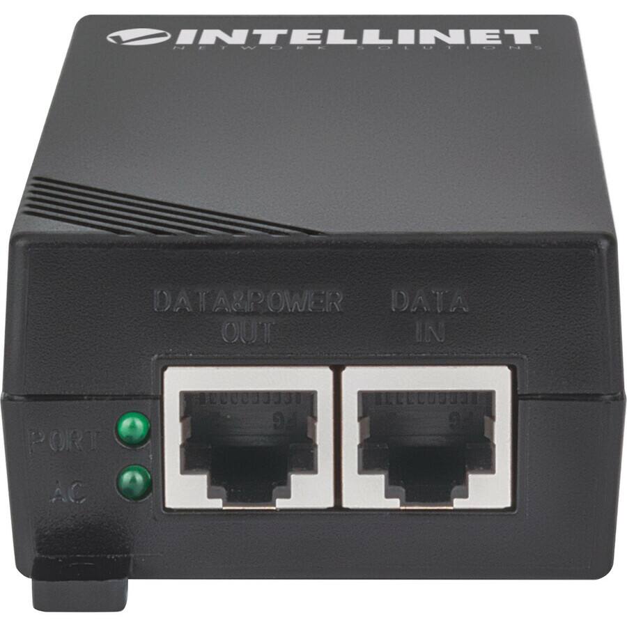 INTELLINET  
NETWORK SOLUTIONS  

DATA POWER  
OUT  
DATA  
IN  

PORT AC