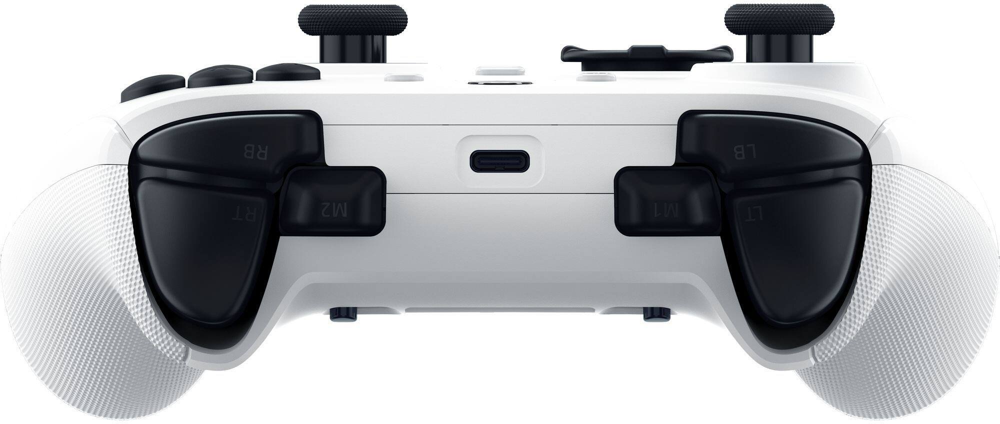 Alt View 4. Razer - Wolverine V3 Tournament Edition Wired Gaming Controller with 6 Remappable Buttons, Designed for Xbox Series X|S, PC - White.