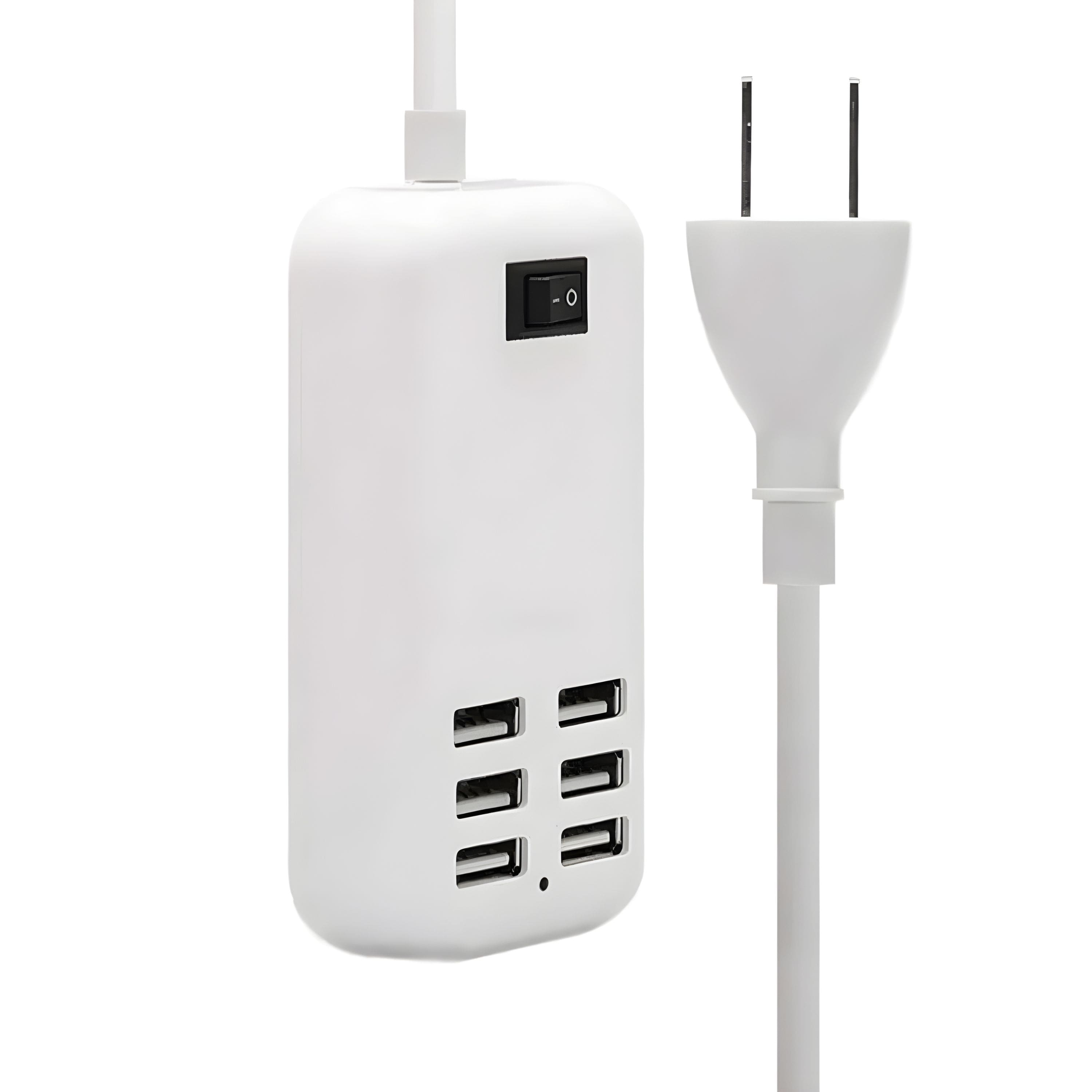 Kitcheniva - 6‑Port USB Hub Multi‑Function Charger Station - White price history on PriceWatchPro