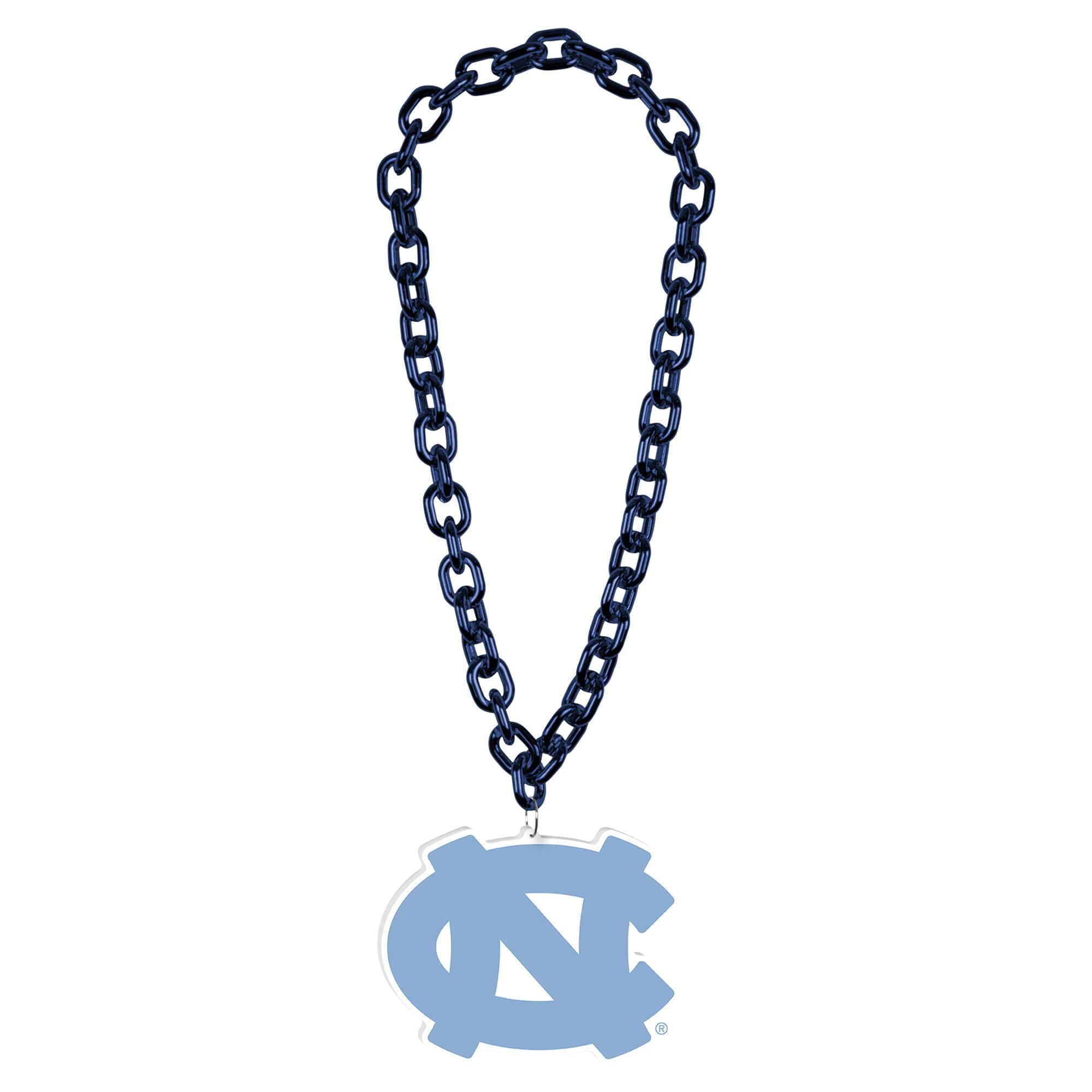 WinCraft - North Carolina Tar Heels Big Chain Logo Necklace - Multicolor