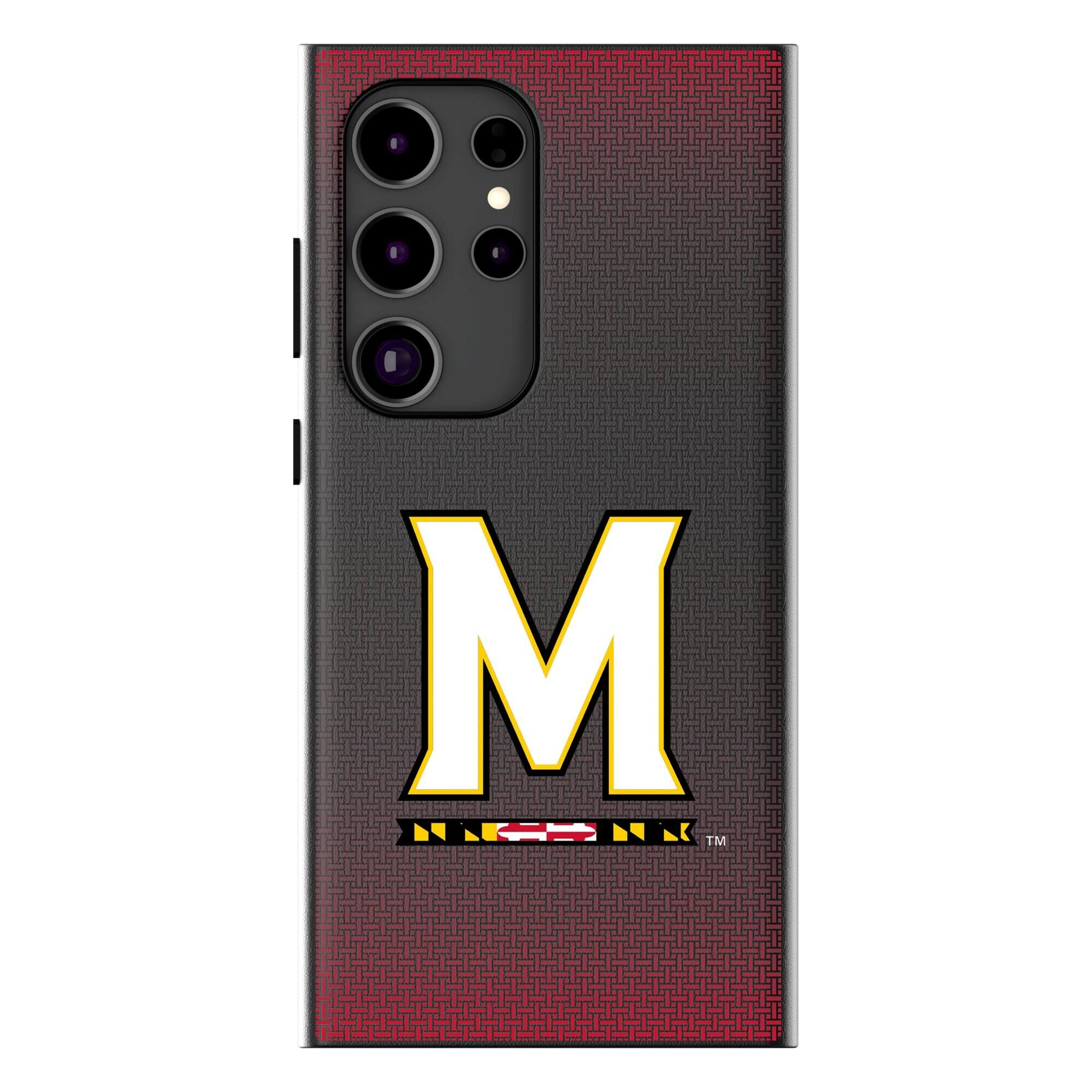 Keyscaper - NCAA - Maryland Terrapins Linen Galaxy Magnetic Bump Case - S25 - Black price history on PriceWatchPro
