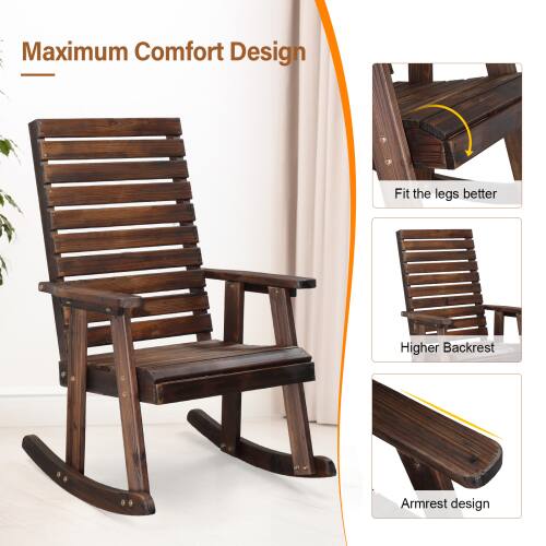 Maximum Comfort Design  
- Fit the legs better  
- Higher Backrest  
- Armrest design