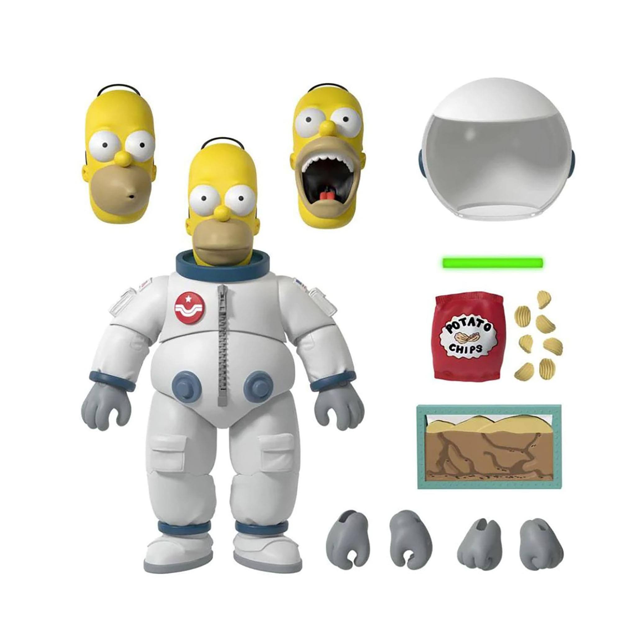 The Simpsons Ultimates Deep Space Homer 7-Inch Action Figure