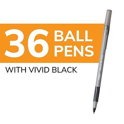 36 BALL PENS  
WITH VIVID BLACK