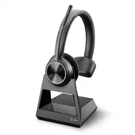 Poly - Savi 7310 Ultra-Secure Wireless DECT Headset System - Black