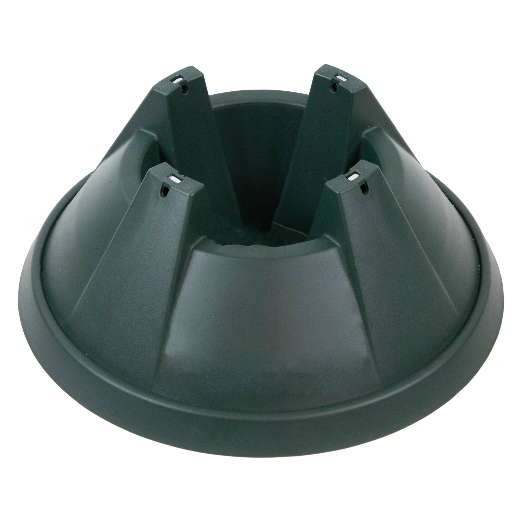 Alt View 2. Northlight - Green Live Christmas Tree Stand - For Trees up to 8ft Tall - Green.