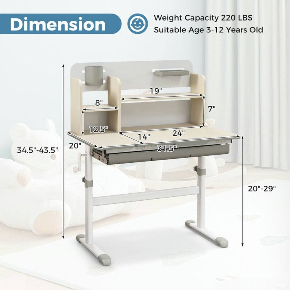 Dimension  
Weight Capacity 220 LBS  
Suitable Age 3-12 Years Old  

8" 19" 7" 12.5" 20" 34.5"-43.5"  
24" 14" 31.5" 20"-29"