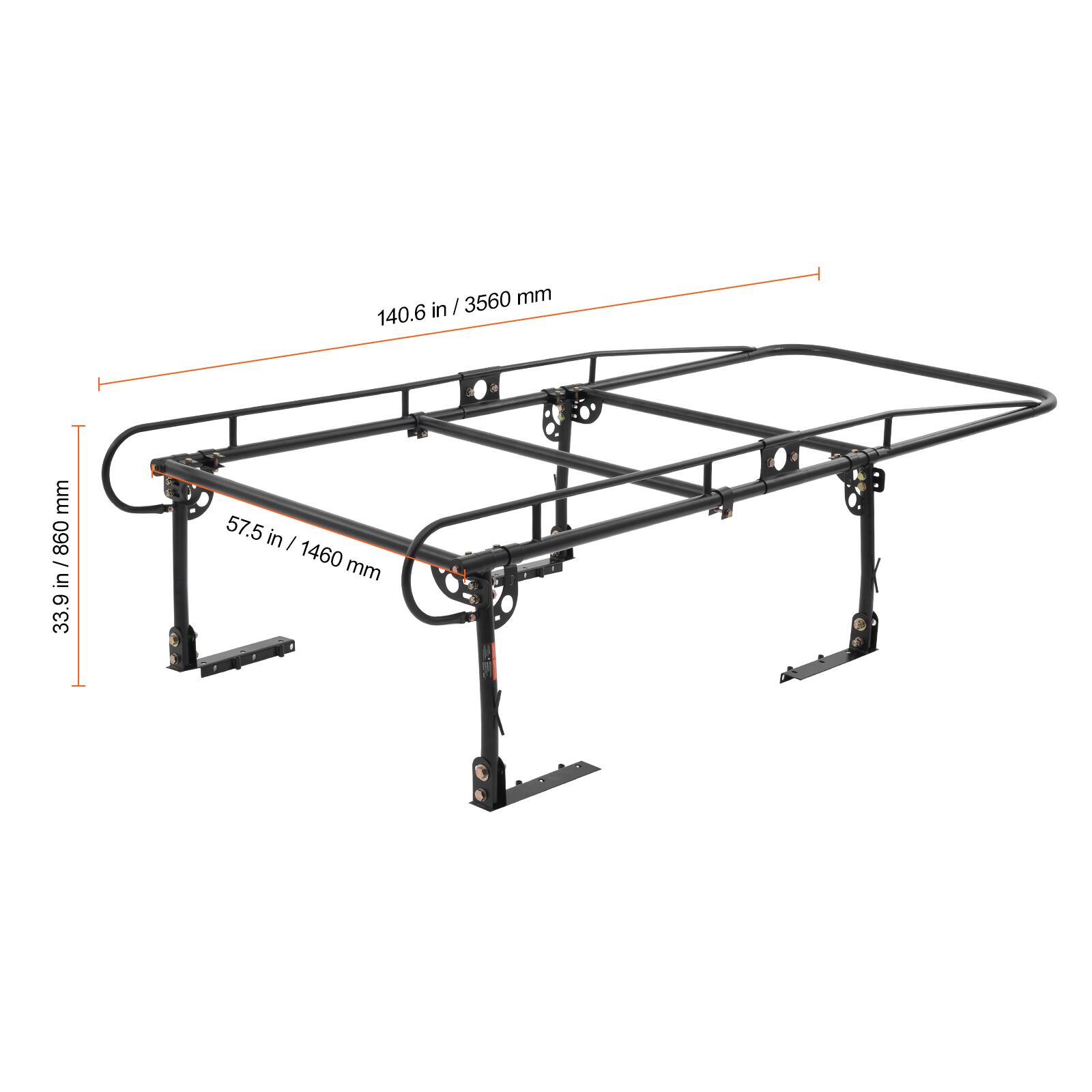 3560 mm / 140.6 in  
860 mm / 33.9 in  
57.5 in / 1460 mm