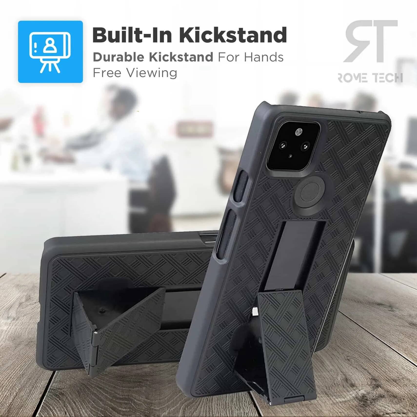 Built-In Kickstand  
Durable Kickstand For Hands Free Viewing  
ROME TECH