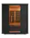 Front Zoom. Sun Home Saunas - Sun Home Equinox 3-Person Full-Spectrum Infrared Sauna - Black.