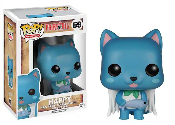 POP! FAIRY TAIL 69
HAPPY
VINYL FIGURE / FIGURINE EN VINYLE / FIGURA DE VINIL
AGE 14+
WARNING! Choking Hazard. May contain small parts.