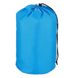 Unique Bargains - Stuff Sack, Portable Waterproof Ultralight Drawstring Dry Bag w/ Toggle, 5x10in, 2pcs for Backpacking/Camping/Traveling - Sky Blue