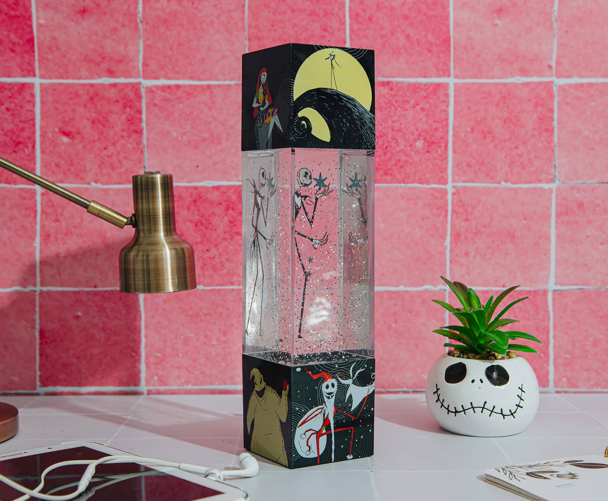 Alt View 4. Disney - Disney The Nightmare Before Christmas Jack Skellington 12-Inch Motion Mood Light - White.