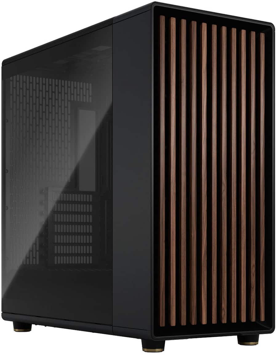 Fractal Design North XL Charcoal Black Chassis with Walnut Front Fractal Design North XL Charcoal Black Chassis with Walnut Front